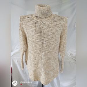 NWT TREASURE & BOND SWEATER. From NORDSTROM.  Color is shades of Cream. Sz L